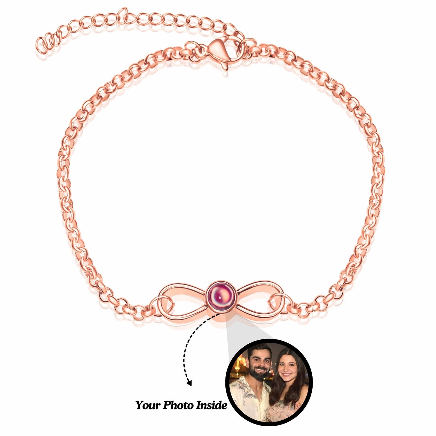 Infinity PhotoJewels Bracelet