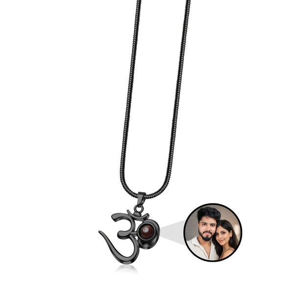 OM Pendant with your Color Photo Inside