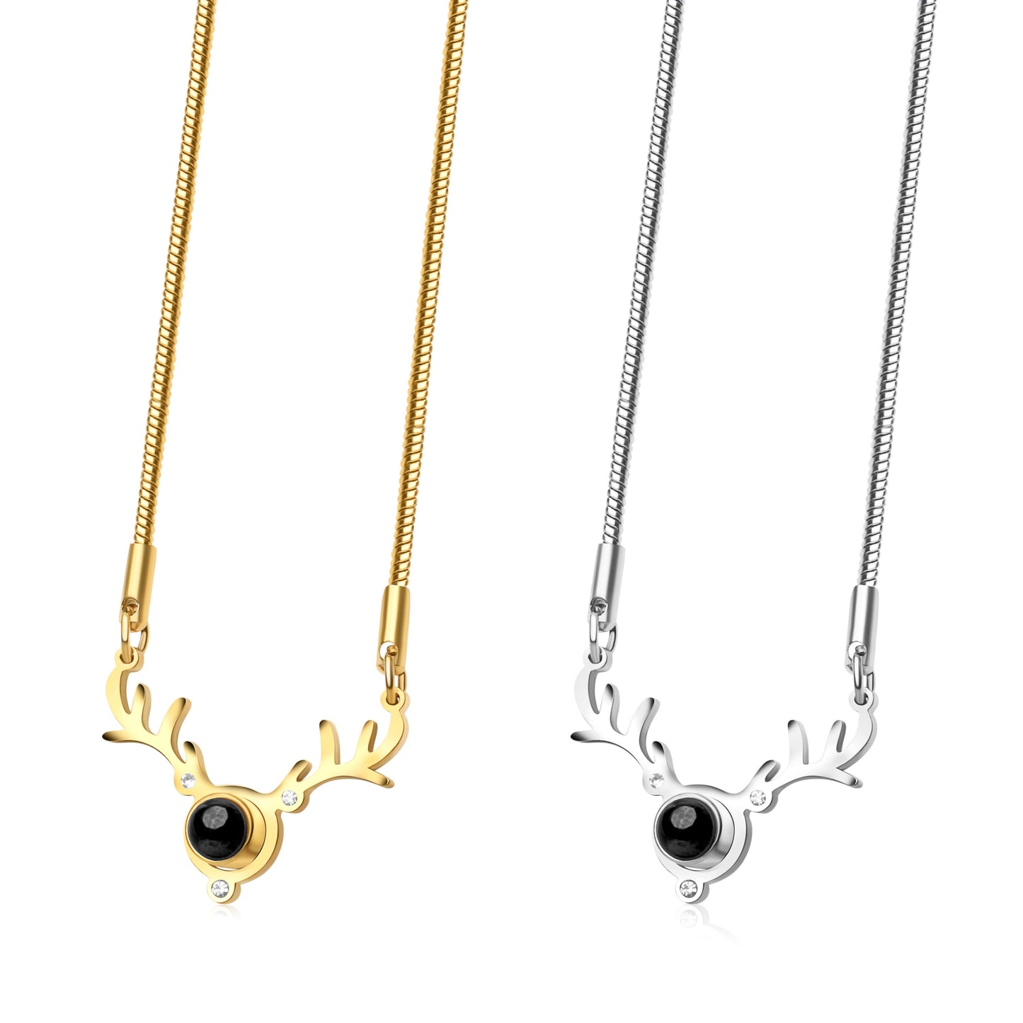 Reindeer PhotoJewels Necklace 2.0