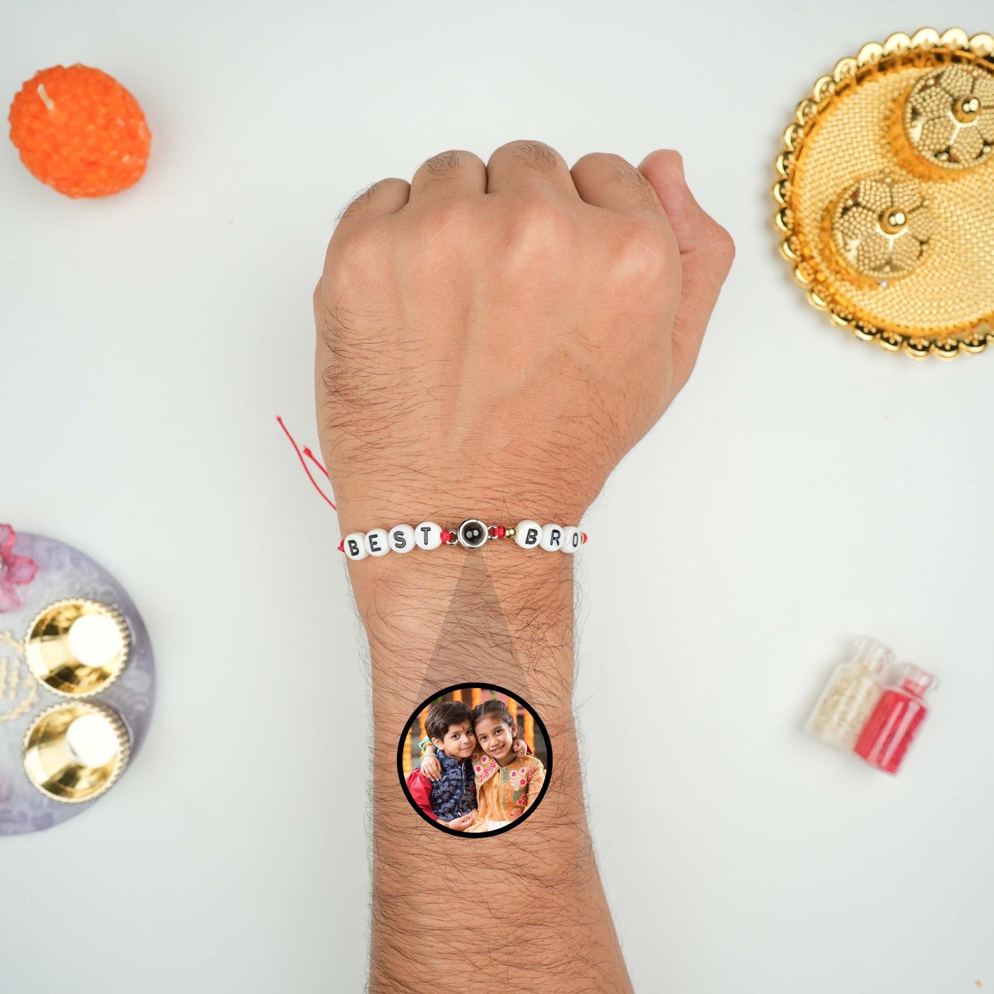 Best Bro Photo Projection Rakhi