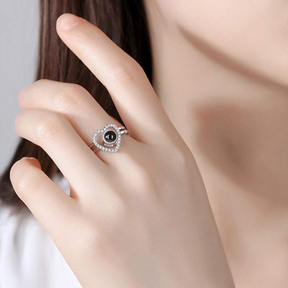 Heart PhotoJewels Ring