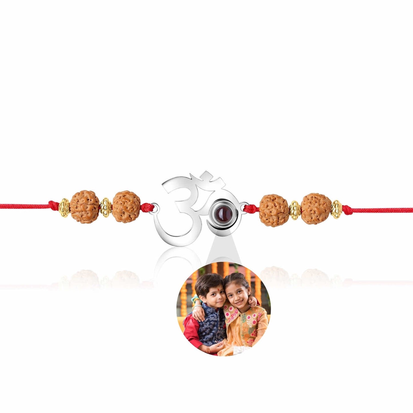 OM Rudraksh PhotoJewels Bracelet