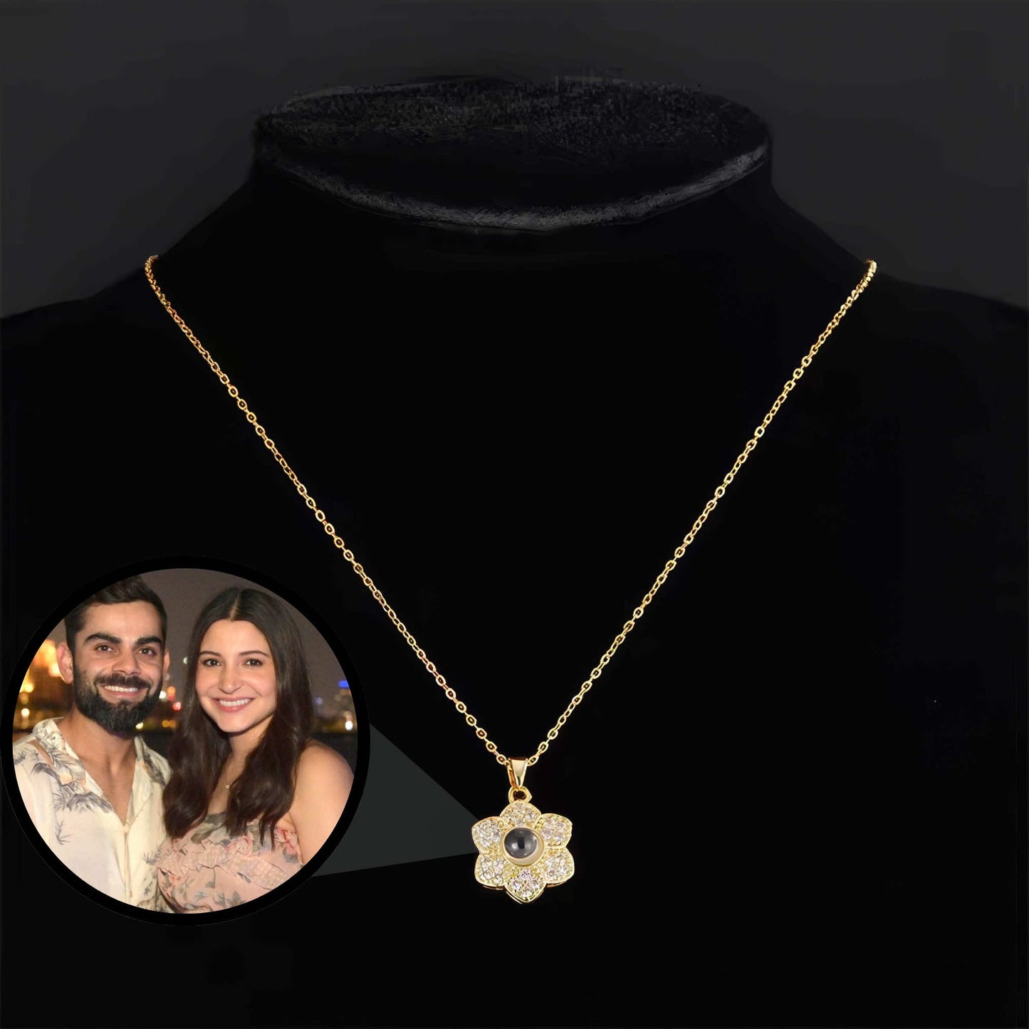 Flower Petal PhotoJewels Necklace