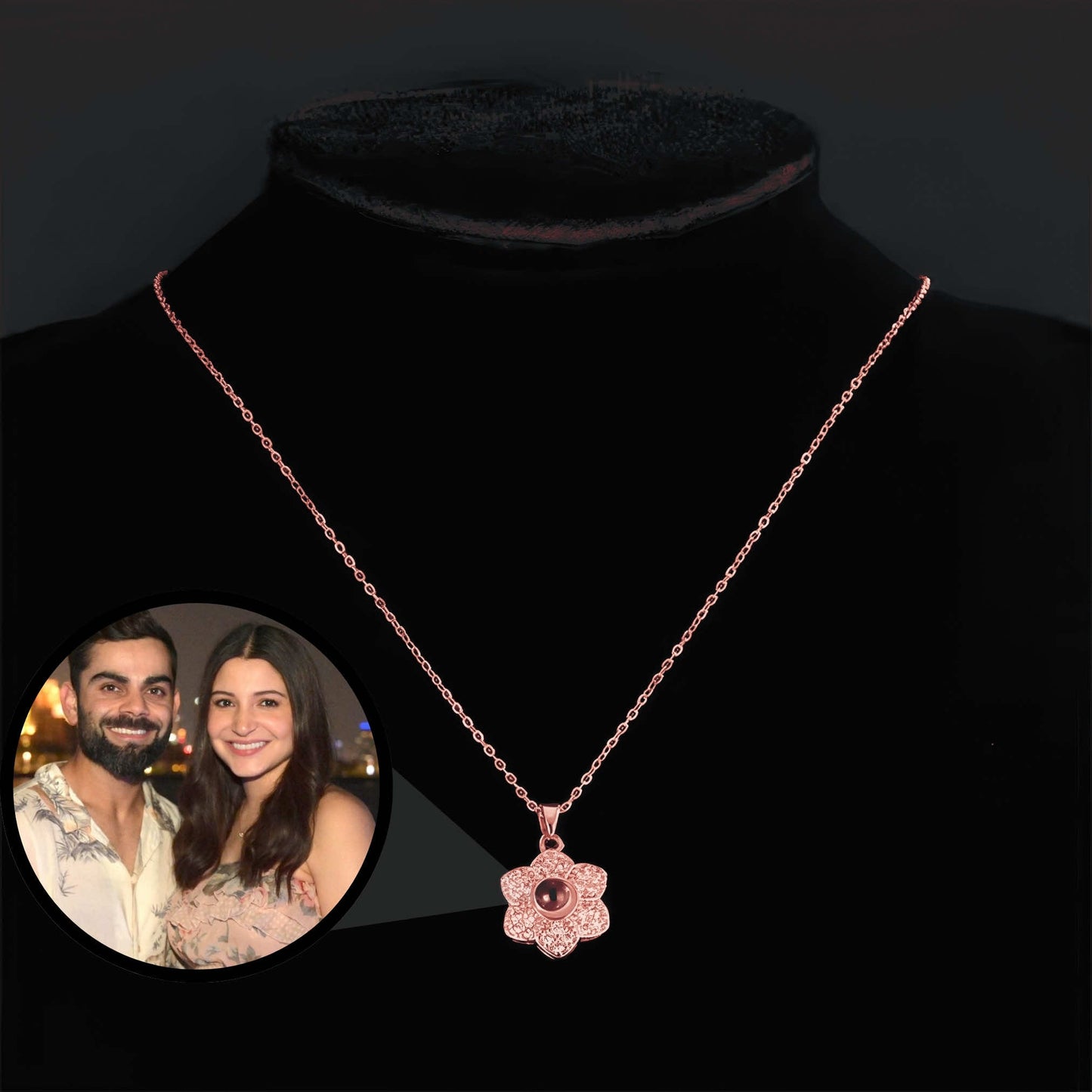 Flower Petal PhotoJewels Necklace