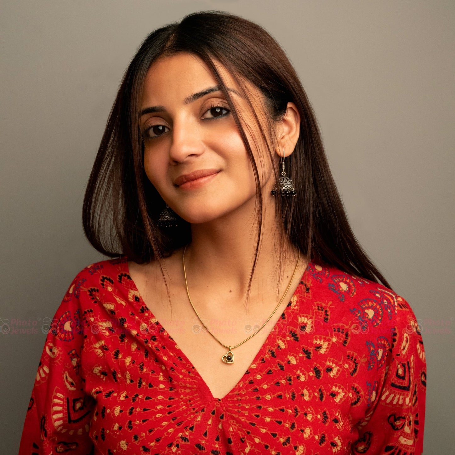 Color Photo Heart Projection Pendant - Photo Jewels