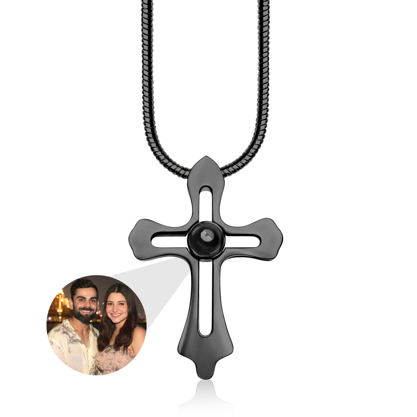 Men's Cross PhotoJewels Necklace