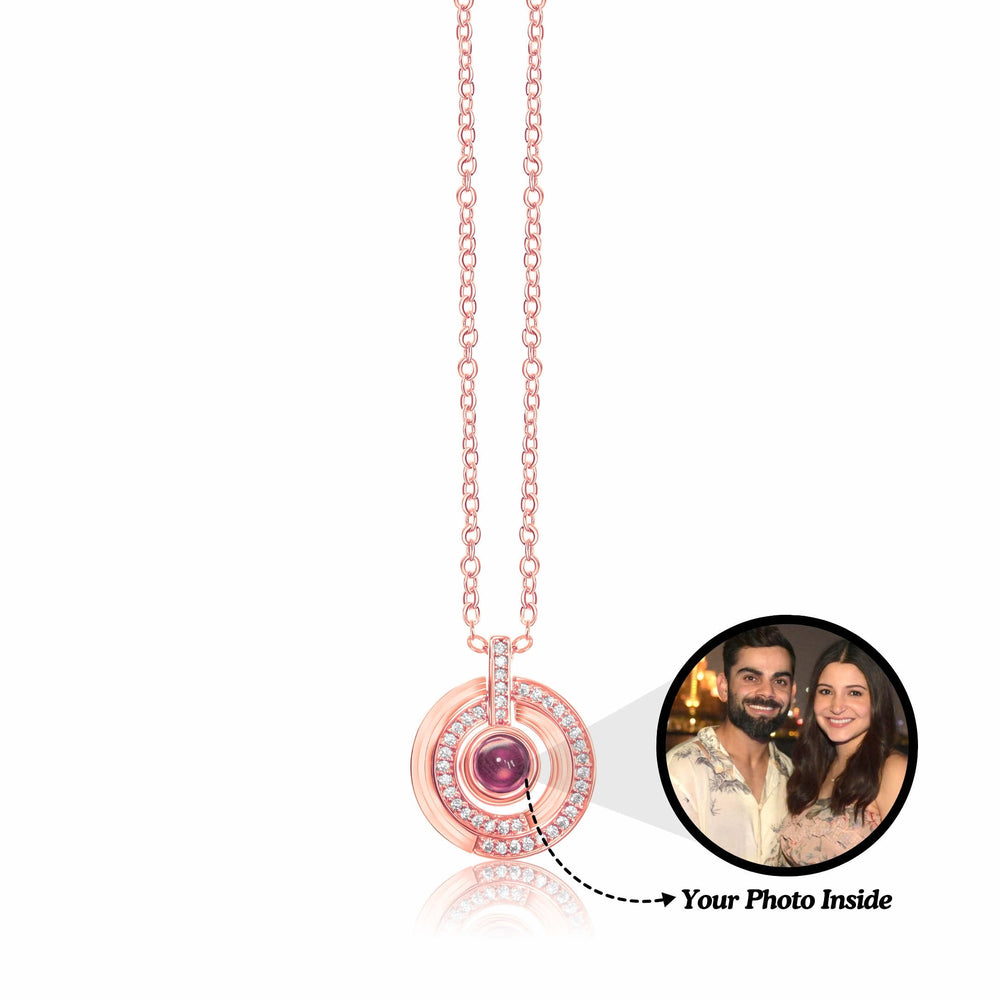 Arrow PhotoJewels Necklace Copper