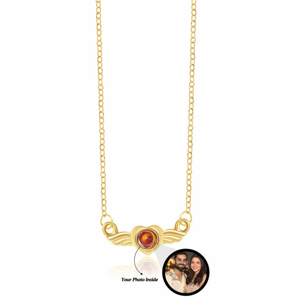 Heart Wings PhotoJewels Necklace 2.0