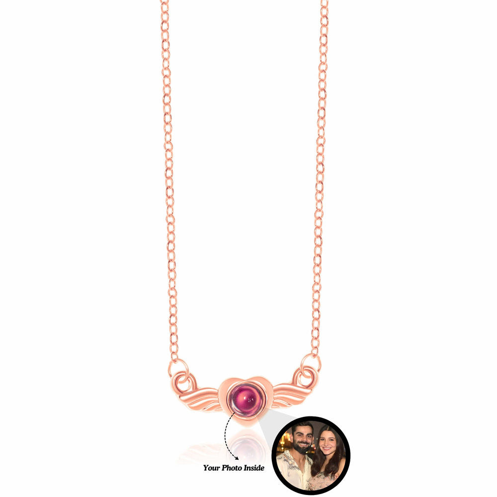 Heart Wings PhotoJewels Necklace 2.0