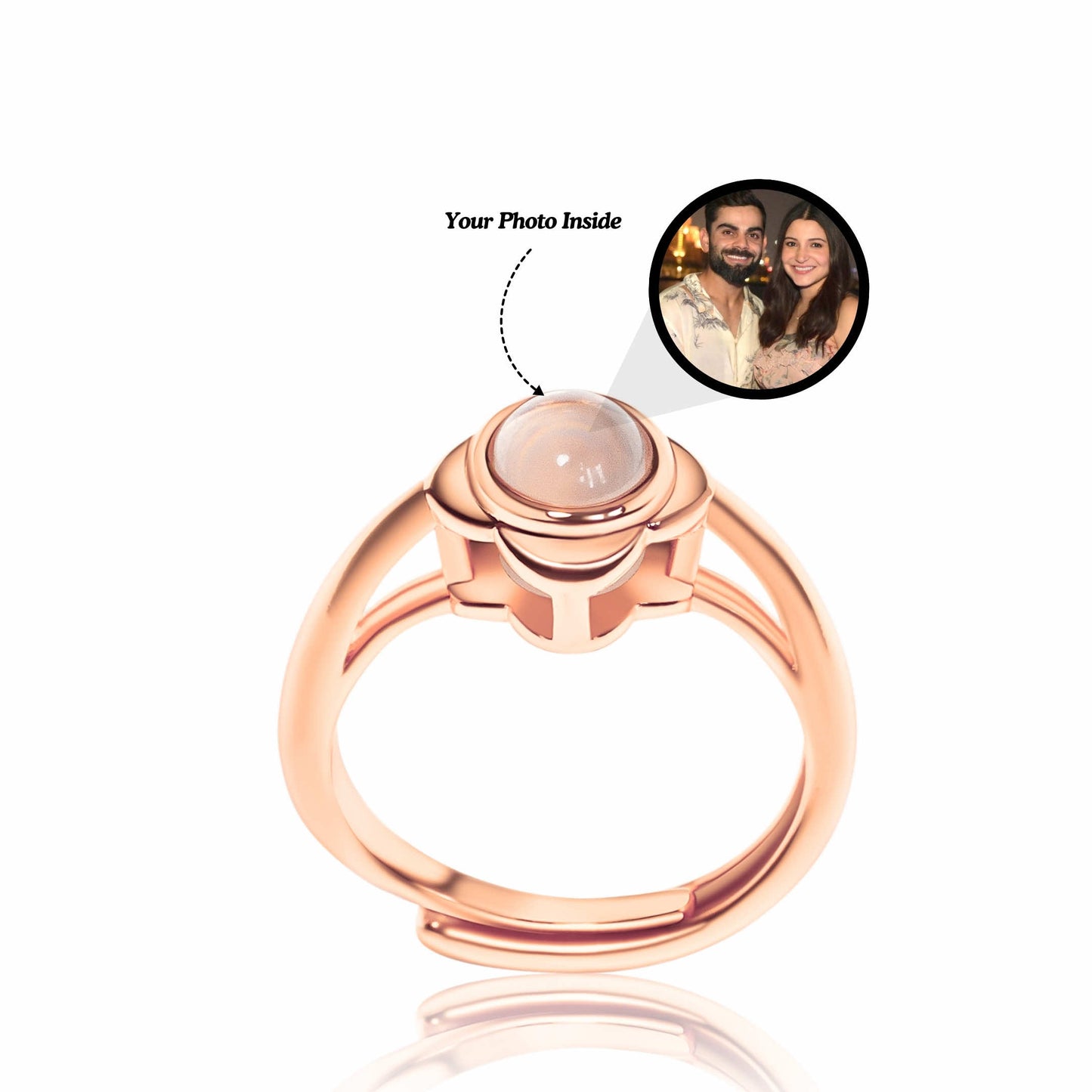 Flower PhotoJewels Ring