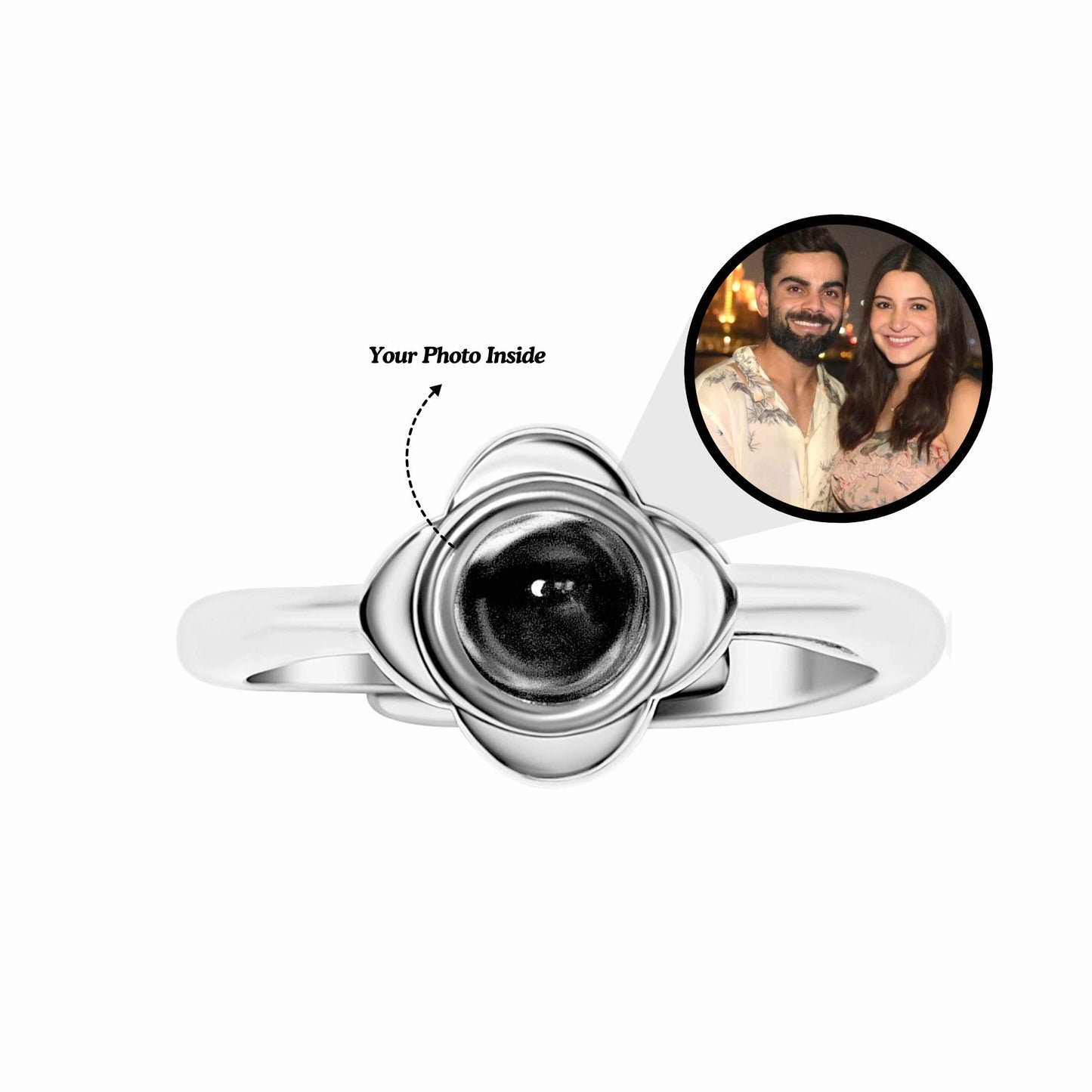 Flower PhotoJewels Ring