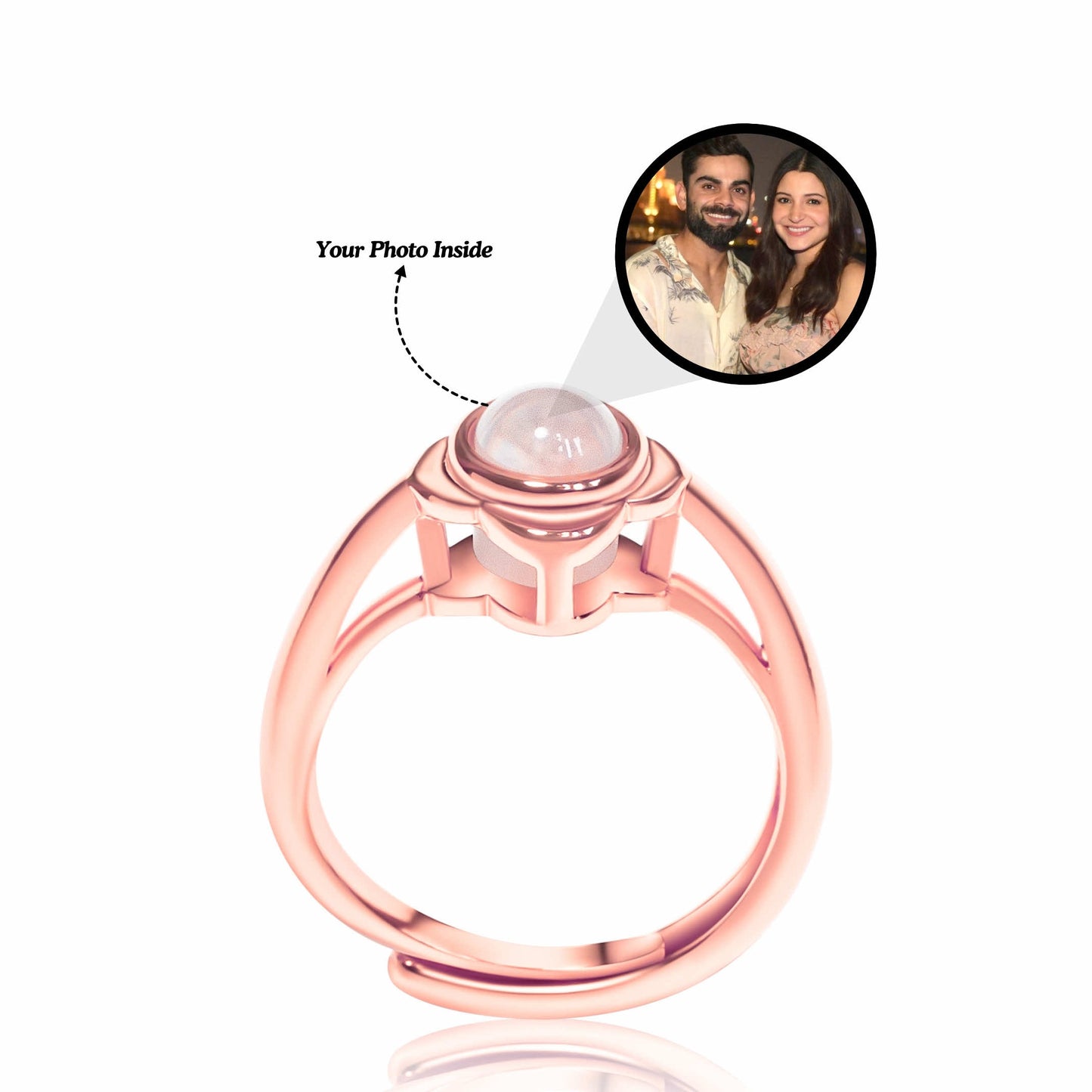 Flower PhotoJewels Ring
