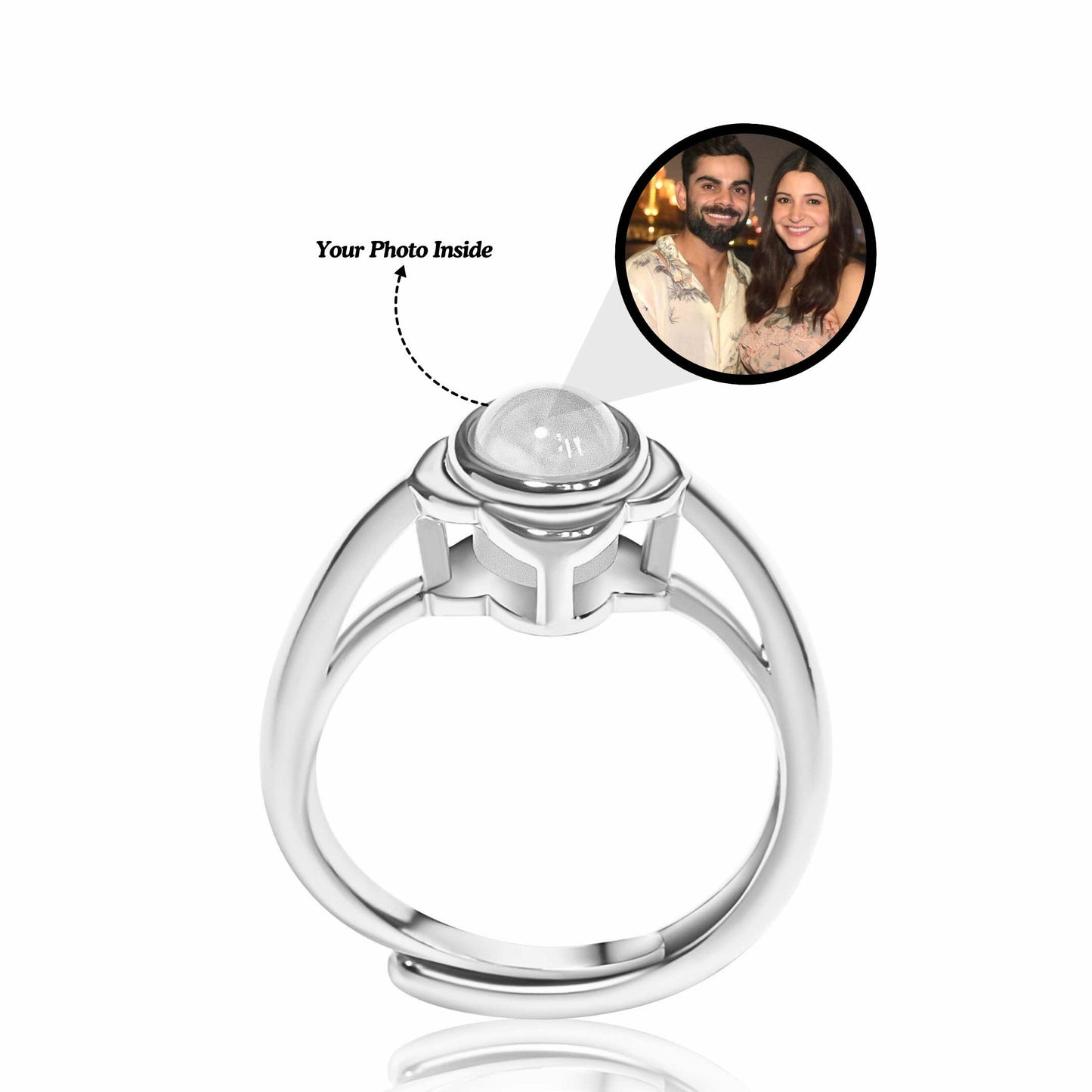 Flower PhotoJewels Ring