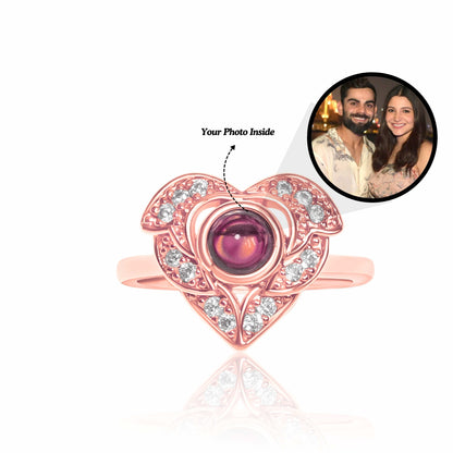 Diamond Heart PhotoJewels Ring
