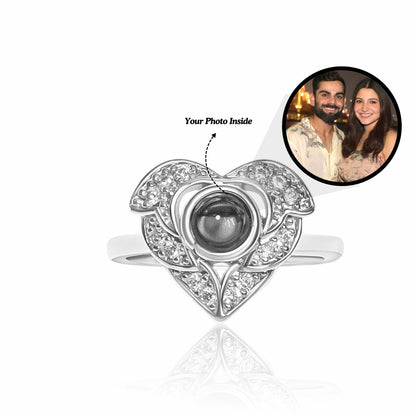 Diamond Heart PhotoJewels Ring