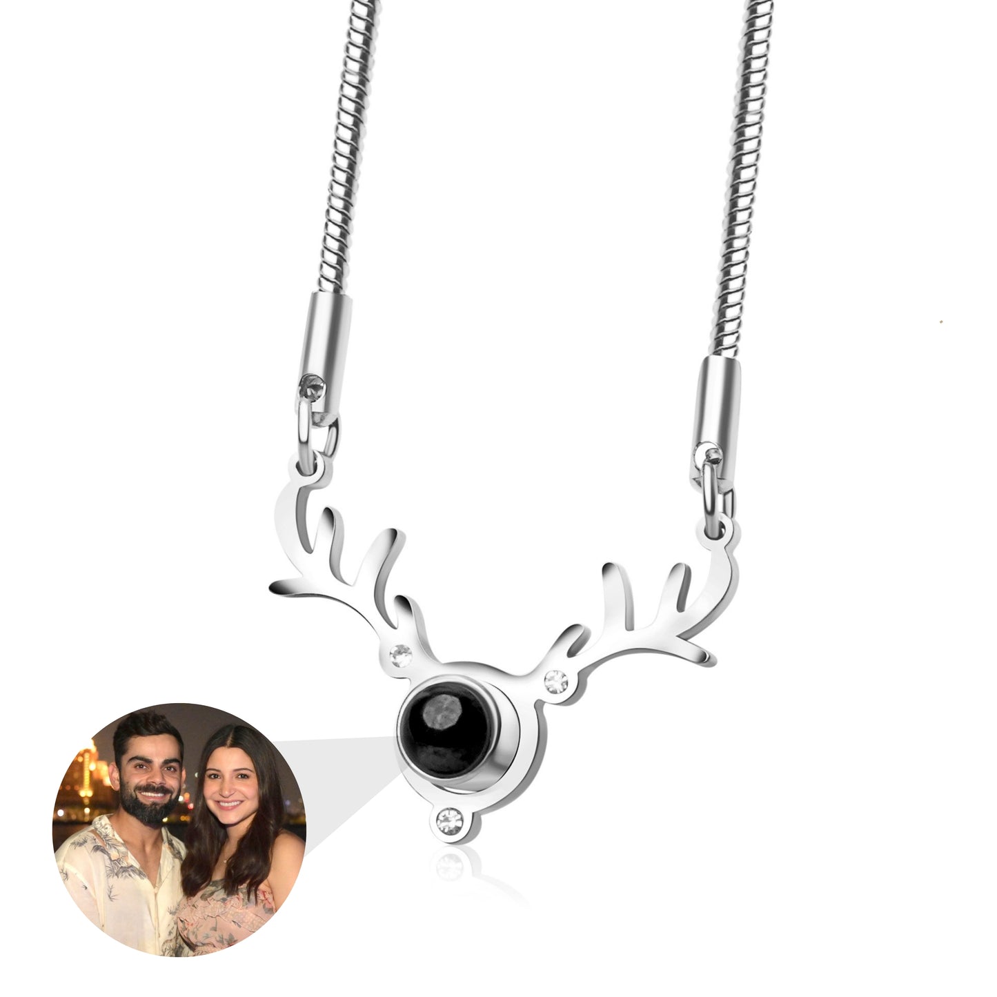 Reindeer PhotoJewels Necklace 2.0