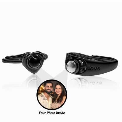 Couple Endless Love PhotoJewels Ring