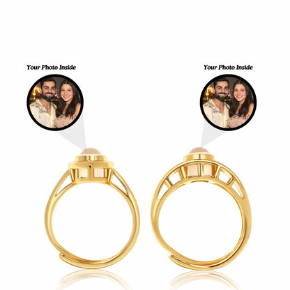 Couple Endless Love PhotoJewels Ring