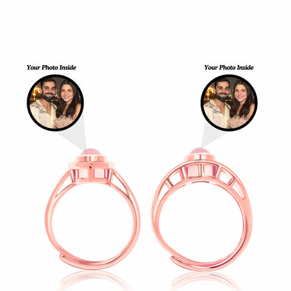 Couple Endless Love PhotoJewels Ring