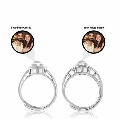 Couple Endless Love PhotoJewels Ring