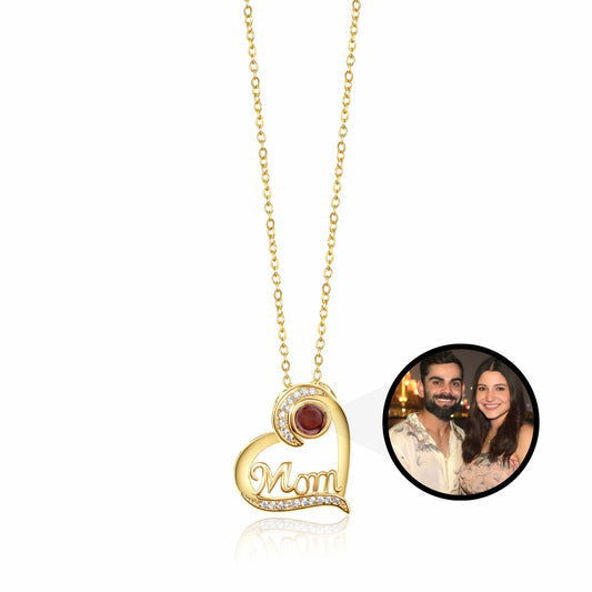 Mom Heart PhotoJewels Necklace