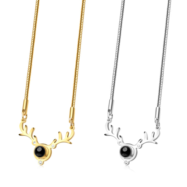 Reindeer PhotoJewels Necklace 2.0