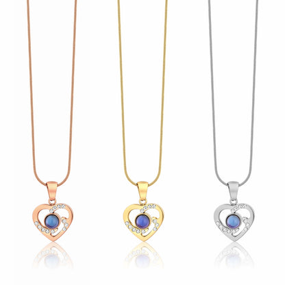 Elegant  Heart PhotoJewels Necklace 2.0