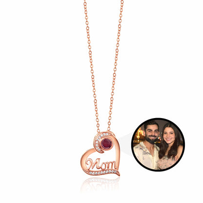 Mom Heart PhotoJewels Necklace