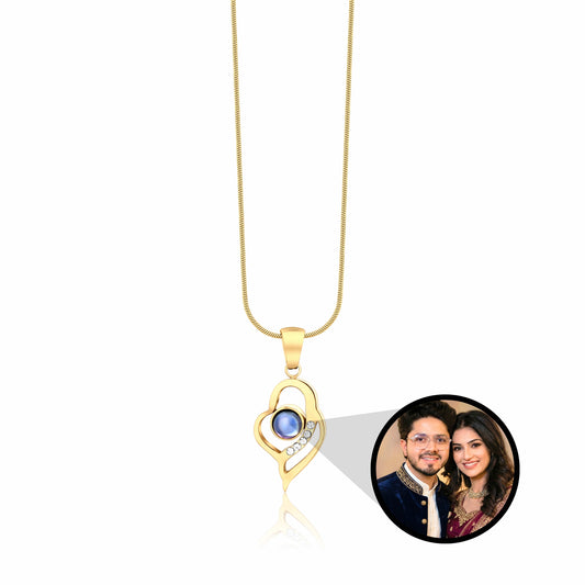 Dazzling  Heart PhotoJewels Necklace