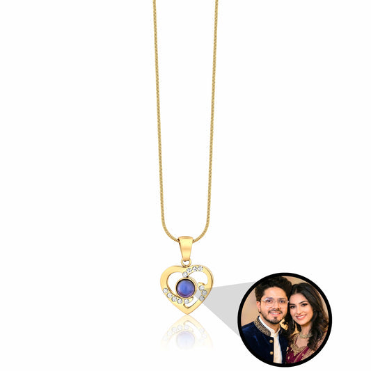 Elegant  Heart PhotoJewels Necklace 2.0