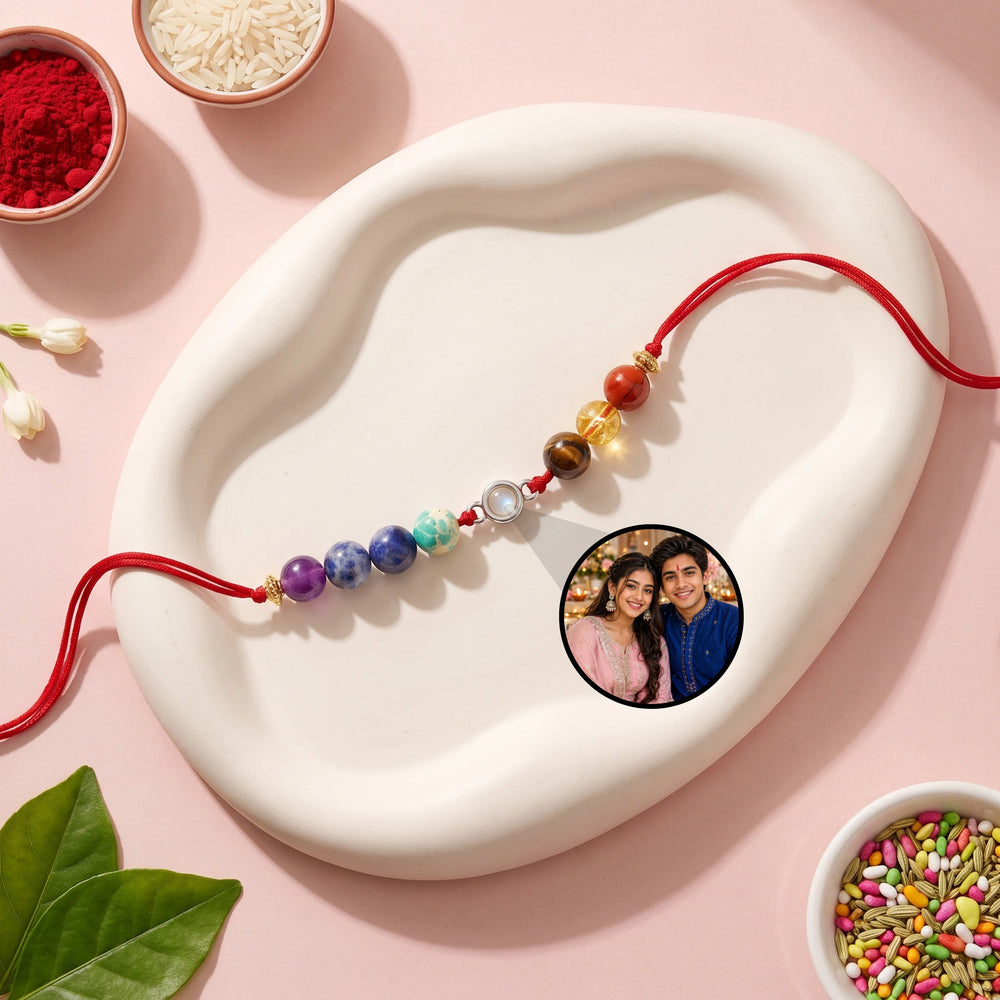 7 Chakra Photo Projection Rakhi