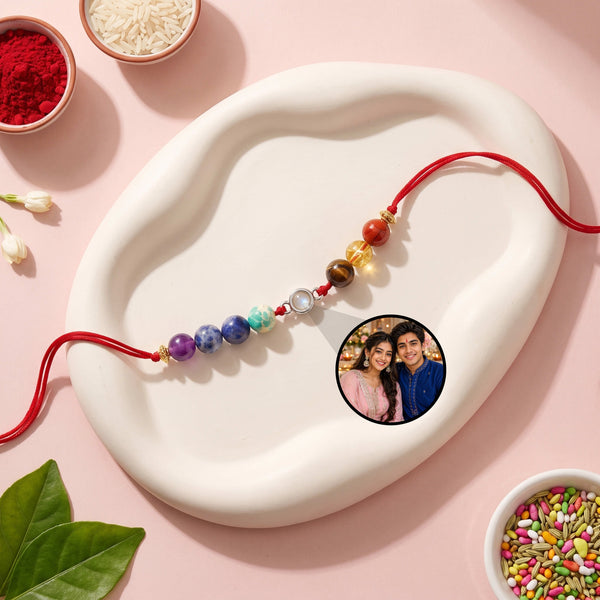 7 Chakra Photo Projection Rakhi