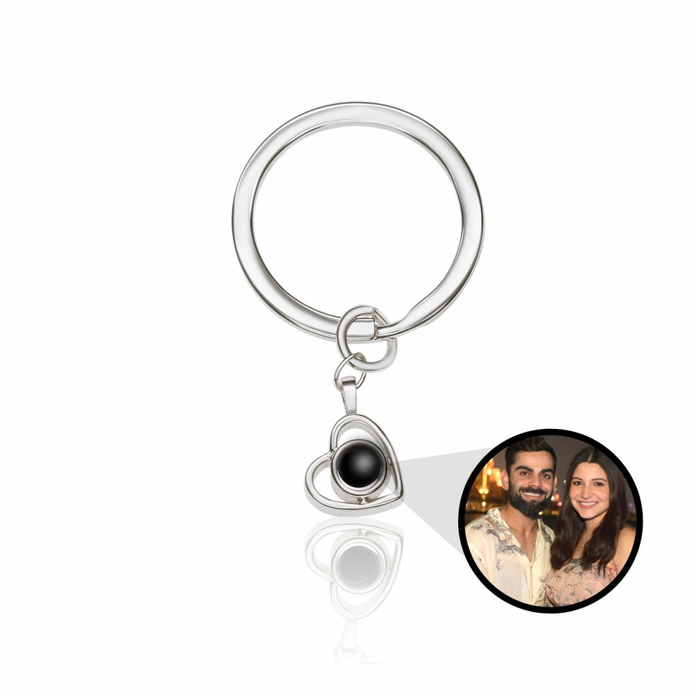 Heart PhotoJewels Key Chain