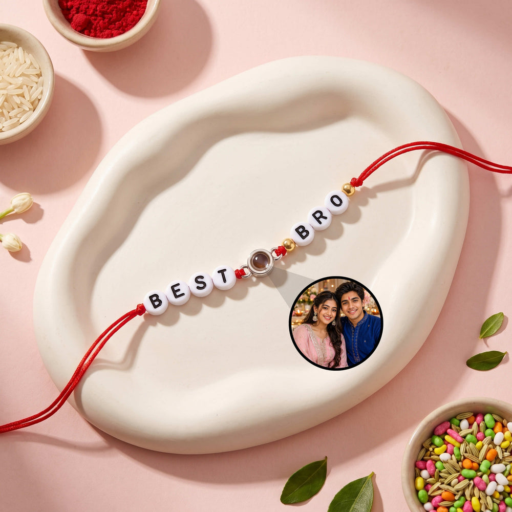 Best Bro Photo Projection Rakhi