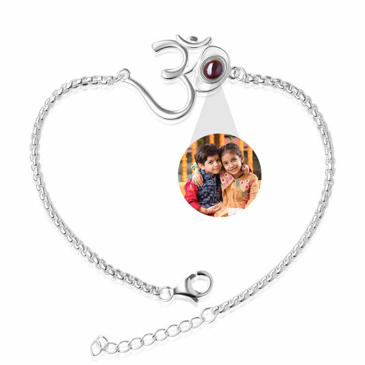 925 Silver OM PhotoJewels Bracelet