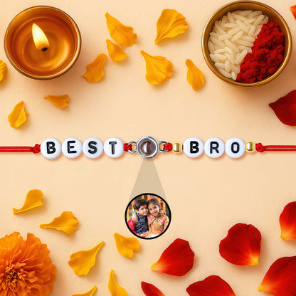 Best Bro Photo Projection Rakhi