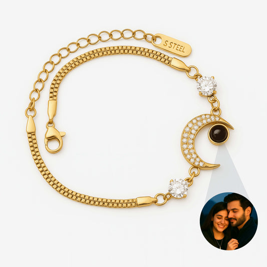 Crescent Moon PhotoJewels Bracelet