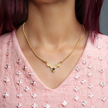 Reindeer PhotoJewels Necklace 2.0