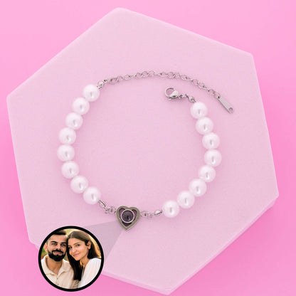 Pearl Heart PhotoJewels Bracelet