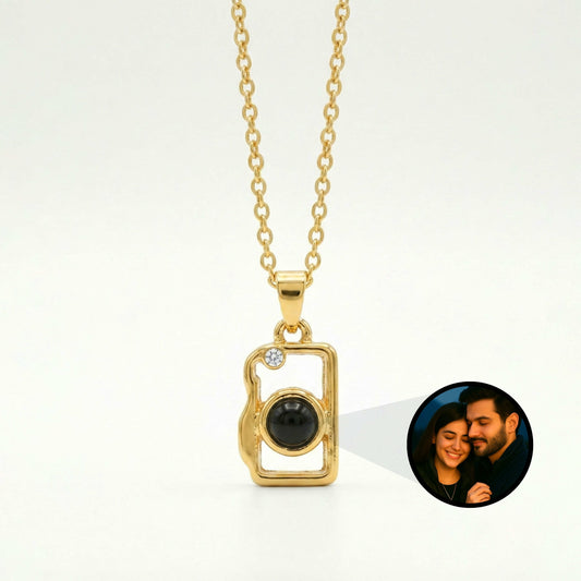 Camera PhotoJewels Necklace Copper
