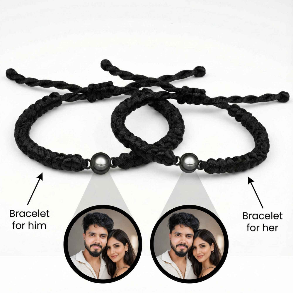 Braided Him&Her PhotoJewels Bracelet