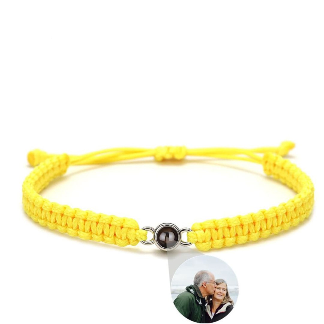 Braided Color Photo Bracelet - Photo JewelsBracelets