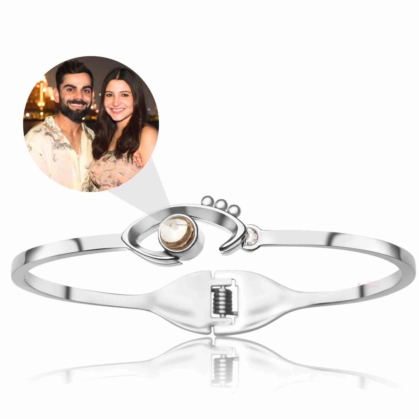 Evil Eye Protection Color Photo Projection Bracelet - Photo Jewels
