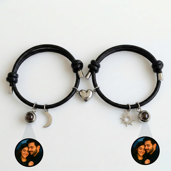 Magnetic Heart Him&Her PhotoJewels Bracelet