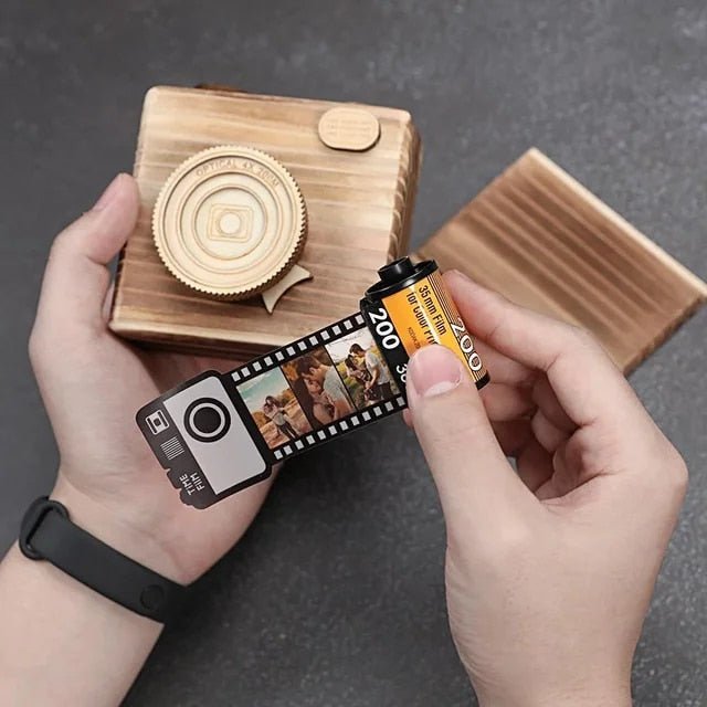 Memory Film Roll Keychain