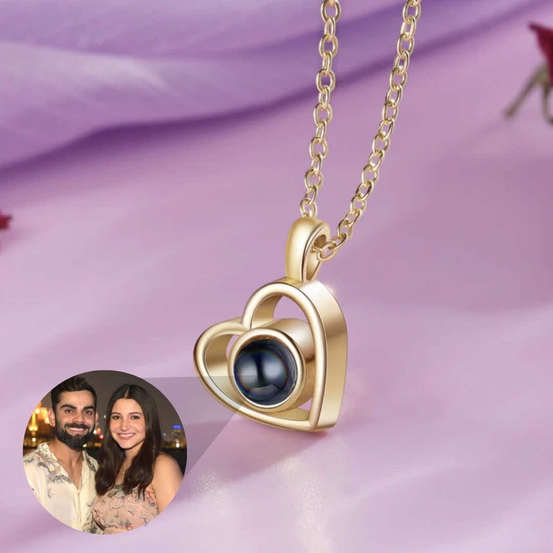 Photo Heart Necklace 2.0 - Photo Jewels