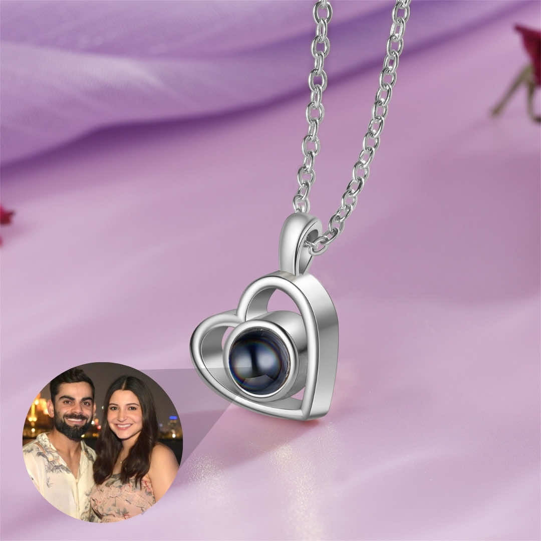 Photo Heart Necklace 2.0 - Photo Jewels