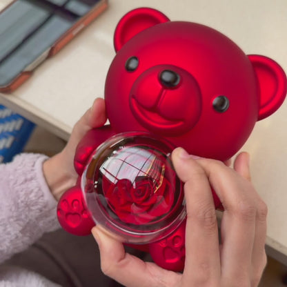 Rose Ring + Rose Teddy Box