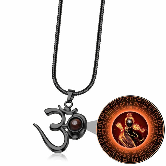 Shree Ram PhotoJewels Pendant – Glowing Ram Photo